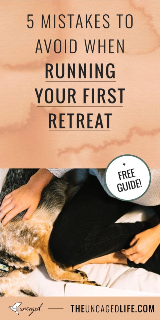 5 mistakes to avoid when running your first retreat