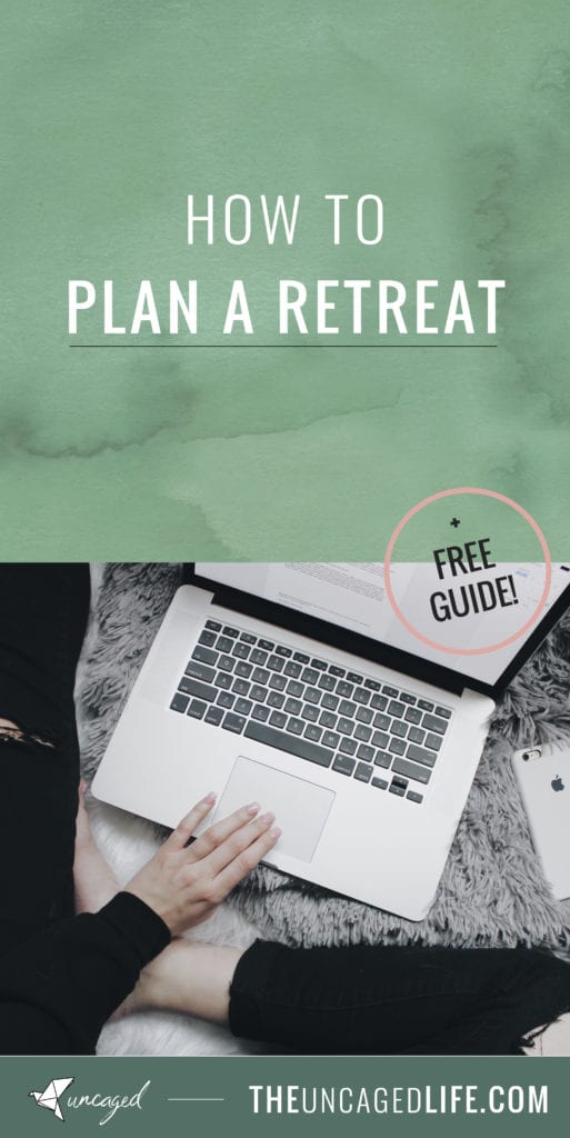 how to plan a retreat