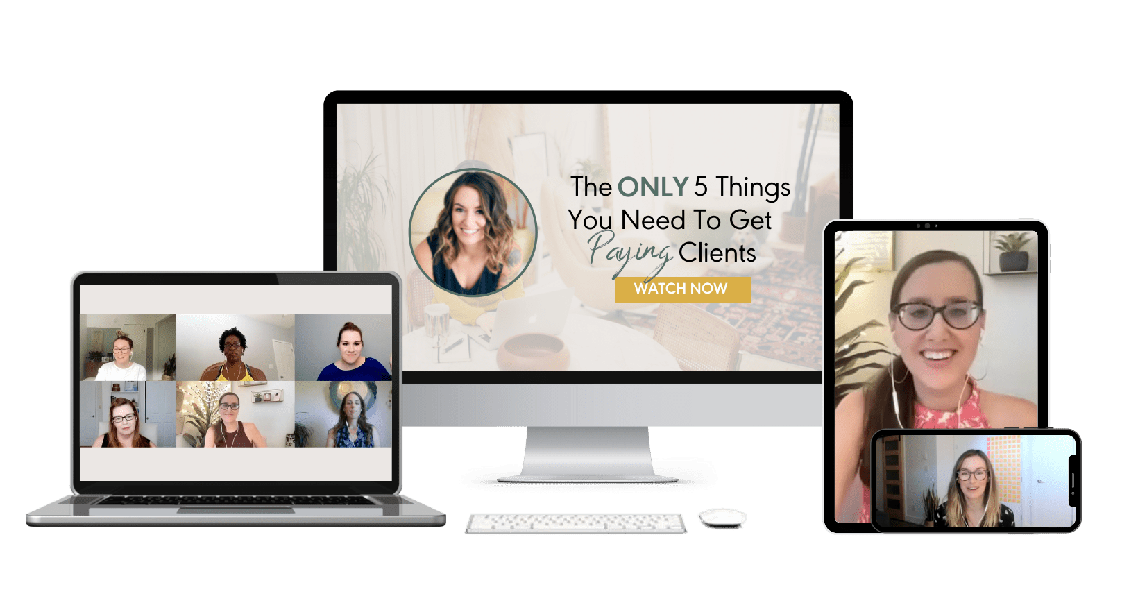 The only 5 things you need to get clients The only 5 things you need to get clients