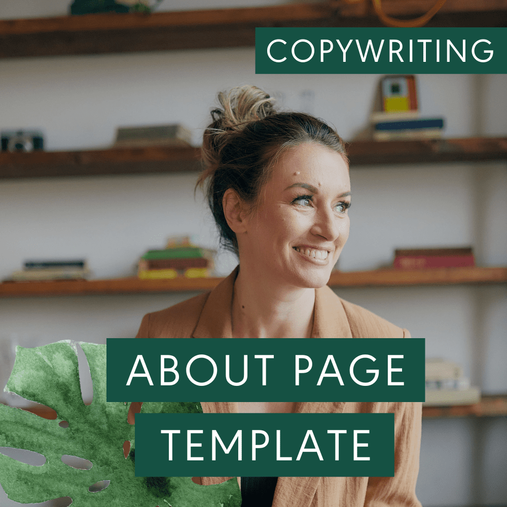 About Page Template - Copywriting - Get Visible Bundle About Page Template - Copywriting - Get Visible Bundle