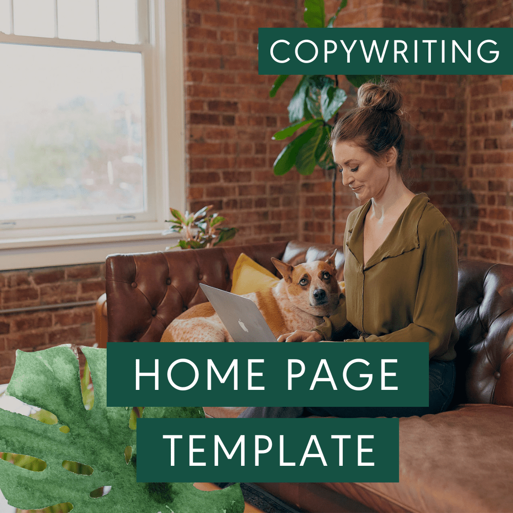 Home Page Template - Copywriting - Get Visible Bundle